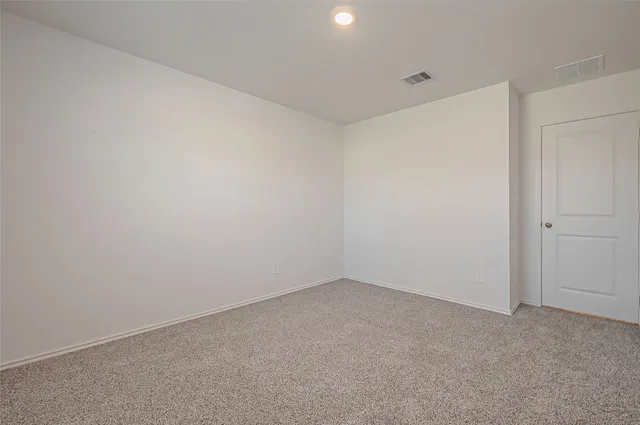 an empty room with a empty space