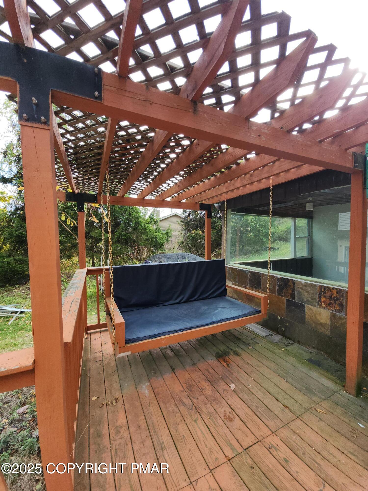 280 Coolbaugh Road East Stroudsburg, PA 18302 - Photo 7 of 40 a view of backyard with pathway