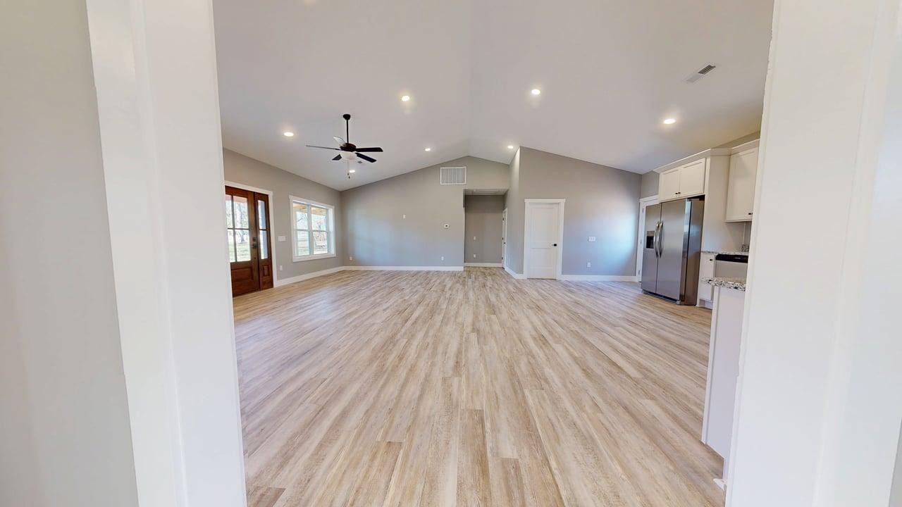1490 Highway 100 Centerville, TN 37033 - Photo 18 of 28 a view of a kitchen with a sink and a refrigerator