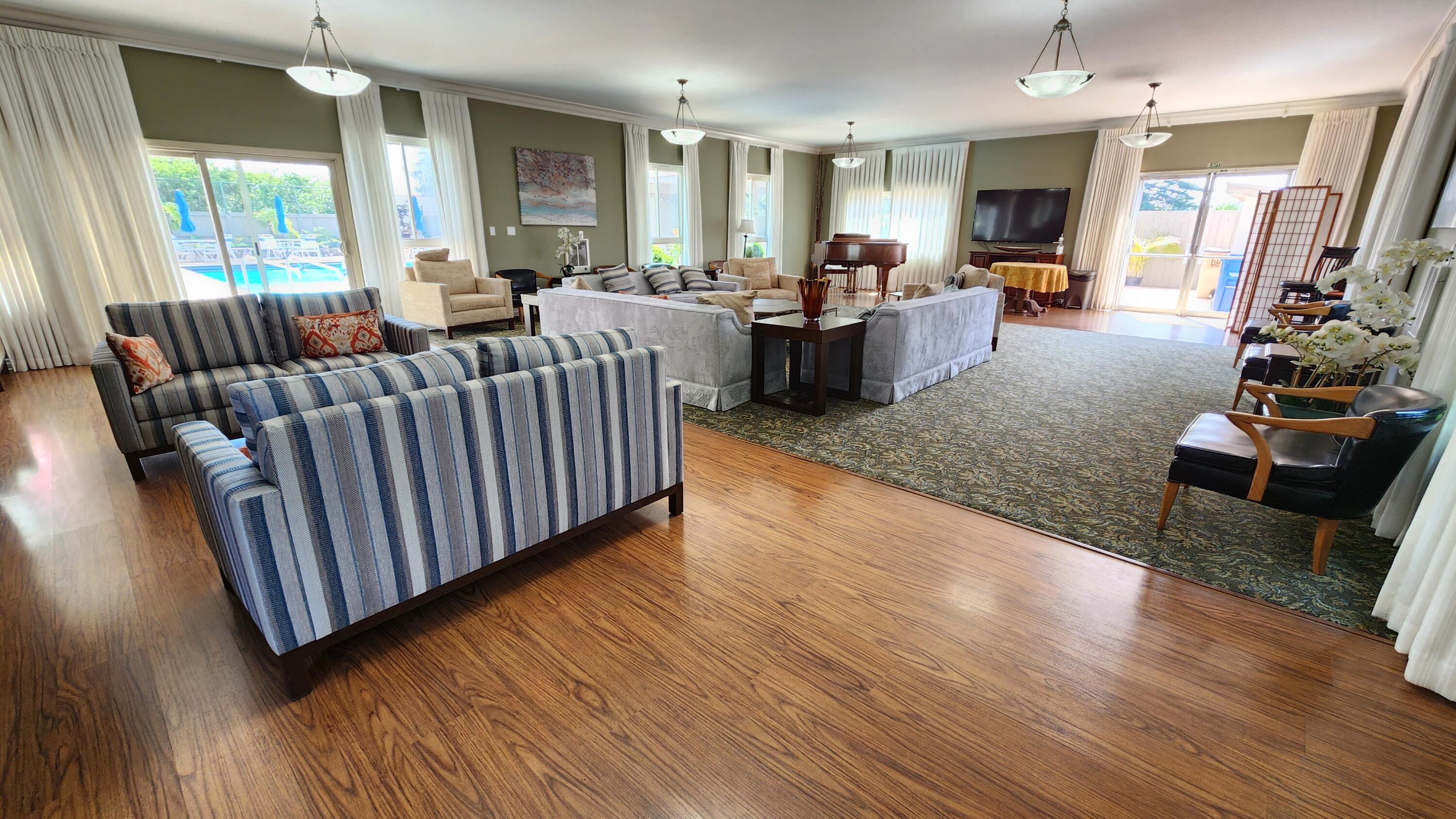 5740 Encina Road, Unit 2 Goleta, CA 93117 - Photo 14 of 16 Club House with Fireplace