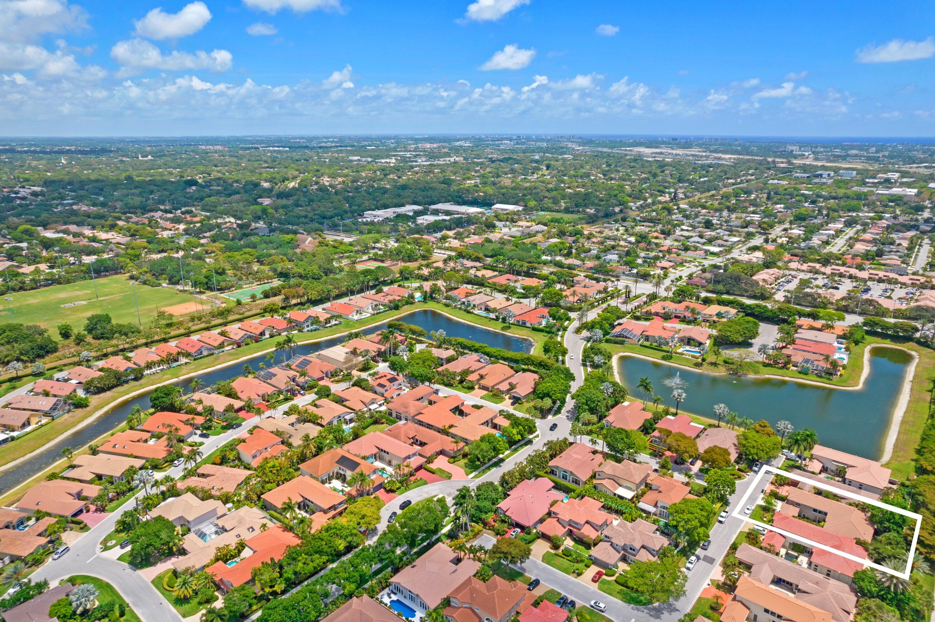 6174 Northwest 23rd Street Boca Raton, FL 33434 - Photo 25 of 45 Aerial Neighborhood View