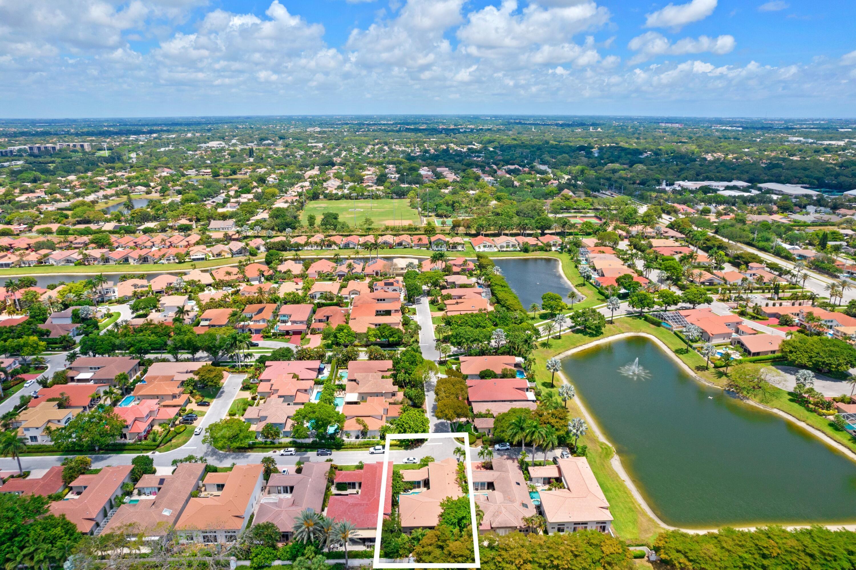 6174 Northwest 23rd Street Boca Raton, FL 33434 - Photo 3 of 45 Aerial Neighborhood View