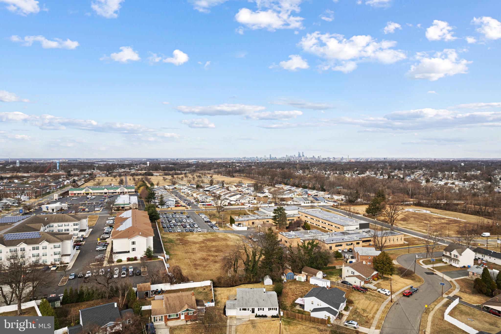 205 Cardinal Drive Bellmawr, NJ 08031 - Photo 32 of 32 Drone shot w view of Phily