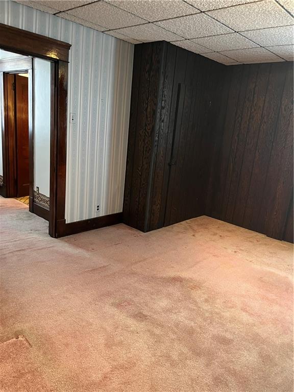 213 Card Avenue Wilmerding, PA 15148 - Photo 12 of 31 a view of empty room with wooden walls