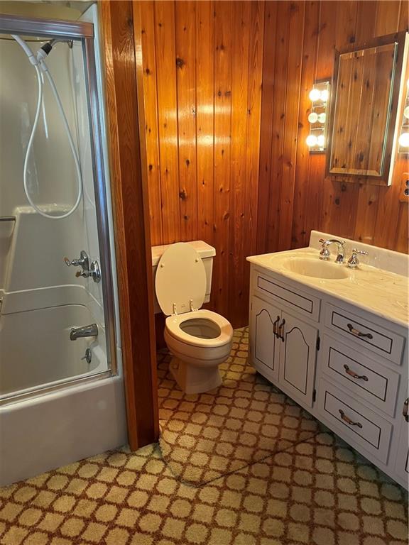 213 Card Avenue Wilmerding, PA 15148 - Photo 13 of 31 a bathroom with a granite countertop sink toilet and shower