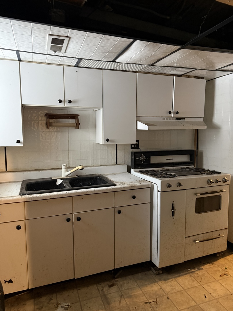7006 South East End Avenue Chicago, IL 60649 - Photo 21 of 26 a kitchen with a sink and cabinets