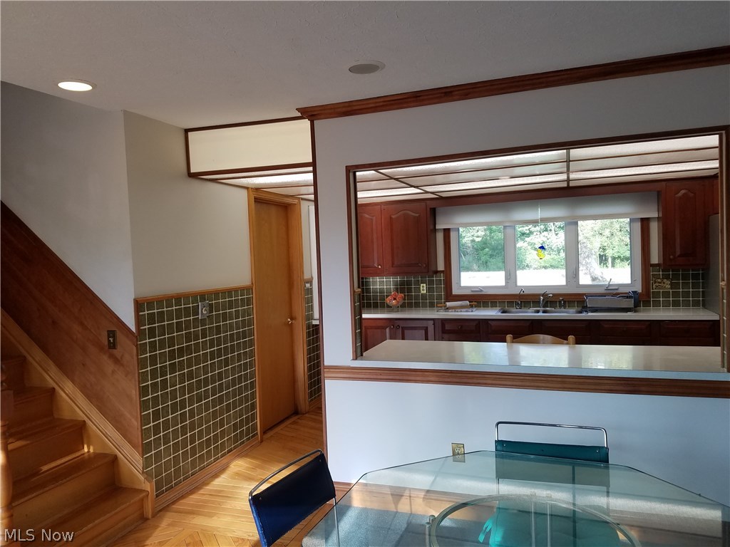 6945 Hudson Road Kent, OH 44240 - Photo 6 of 21 Dining are view into kitchen