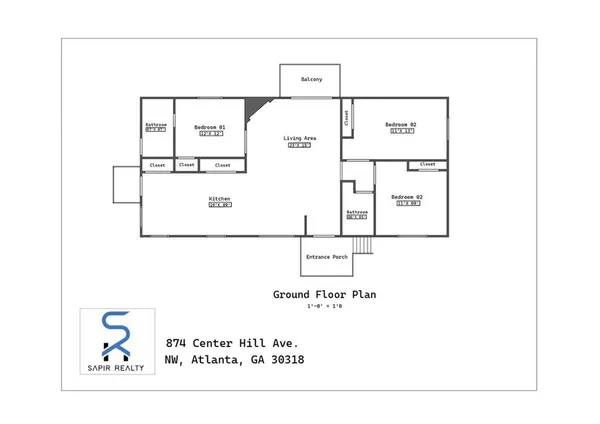 $1,750 | 874 Center Hill Avenue Northwest, Atlanta, GA 30318