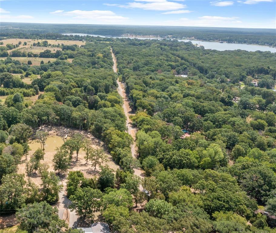 7204 Lance Eustace, TX 75124 - Photo 22 of 25 Drone / aerial view featuring a water view and a wooded view
