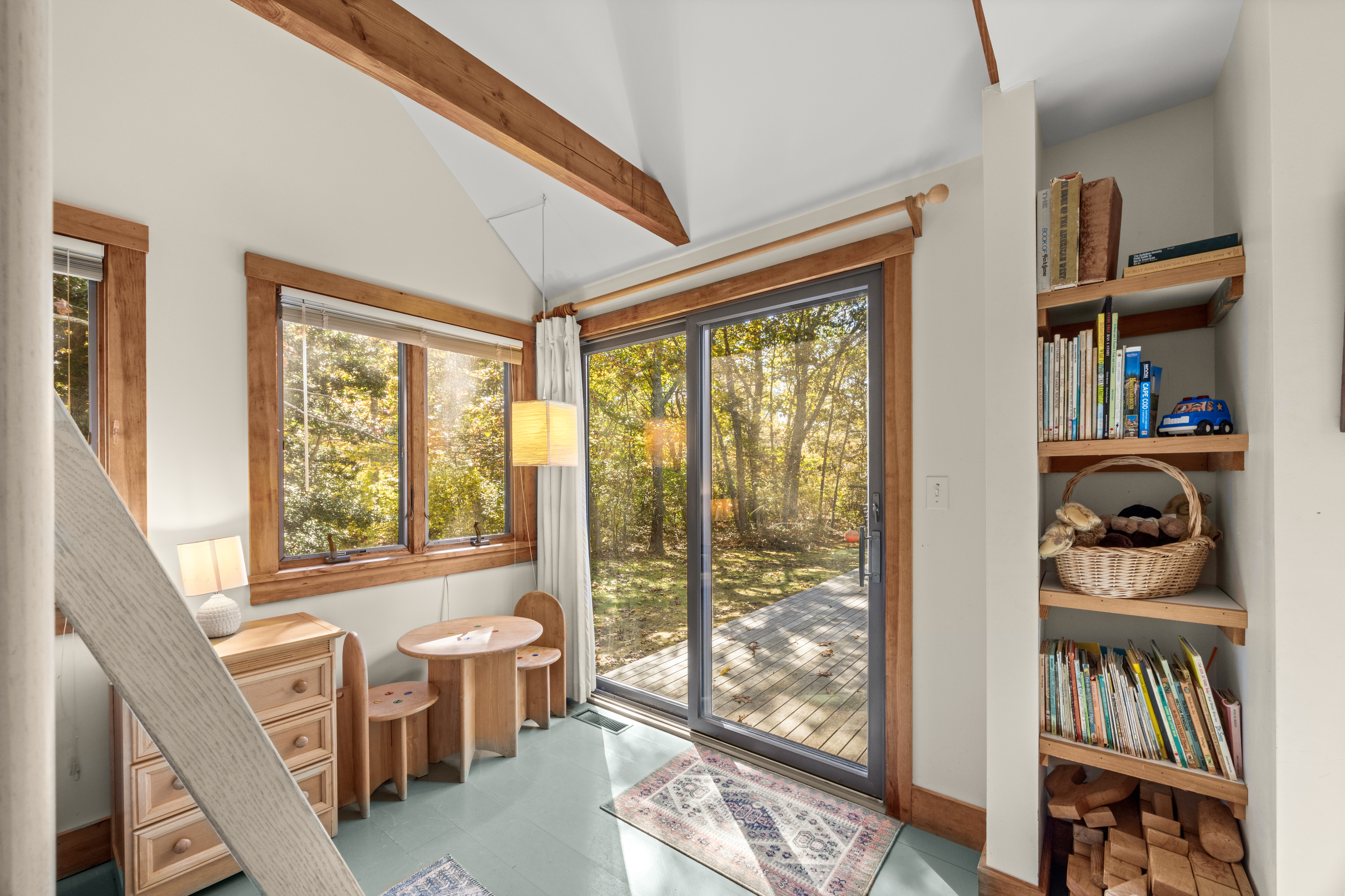 46 Tiercel Lane Chilmark, MA 02535 - Photo 14 of 20 a living room with furniture and a window