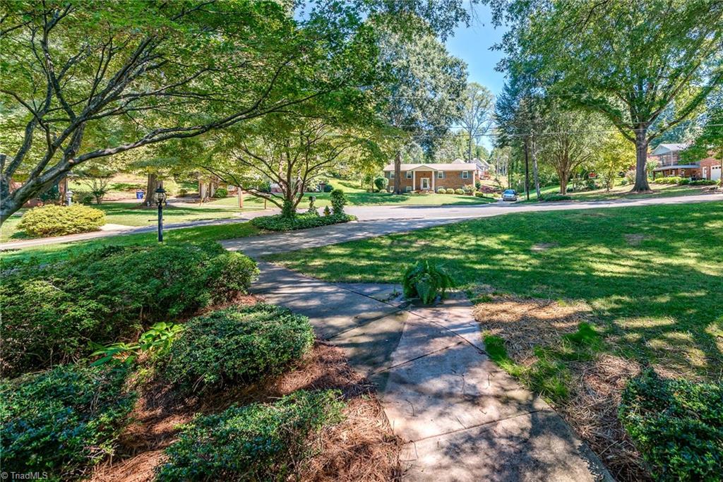 3510 Court Road Winston-Salem, NC 27106 - Photo 5 of 27 Heres the view from the front porch of the peaceful cul de sac with just three other homes