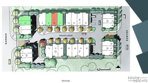 a picture of a city from a living room