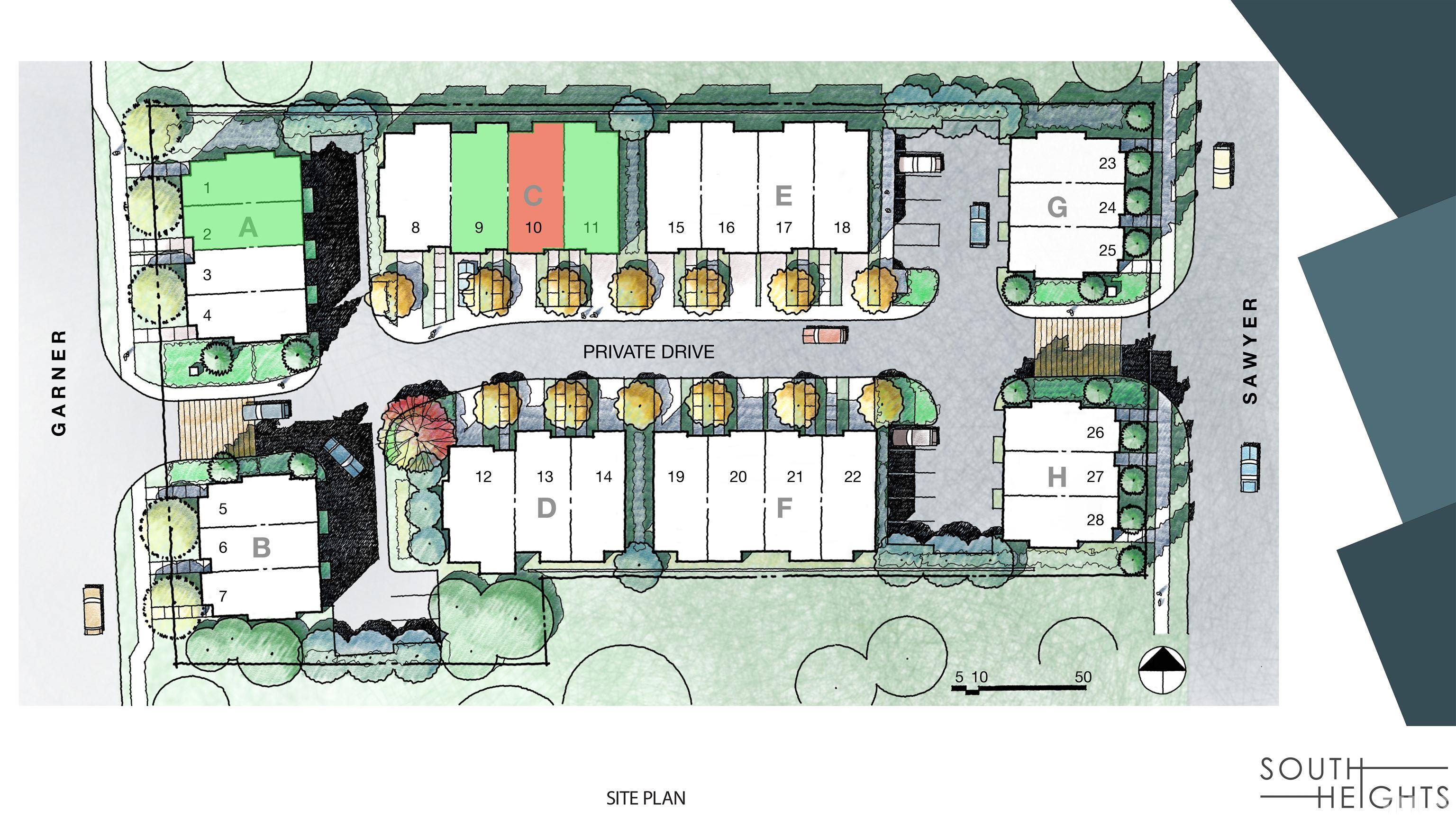 1412 Sawyer Road, Unit C11 Raleigh, NC 27610 - Photo 12 of 36 a picture of a city from a living room