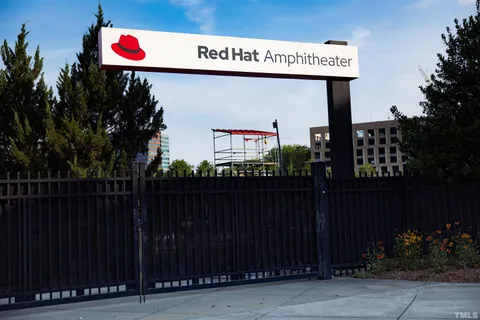 a street sign on a street