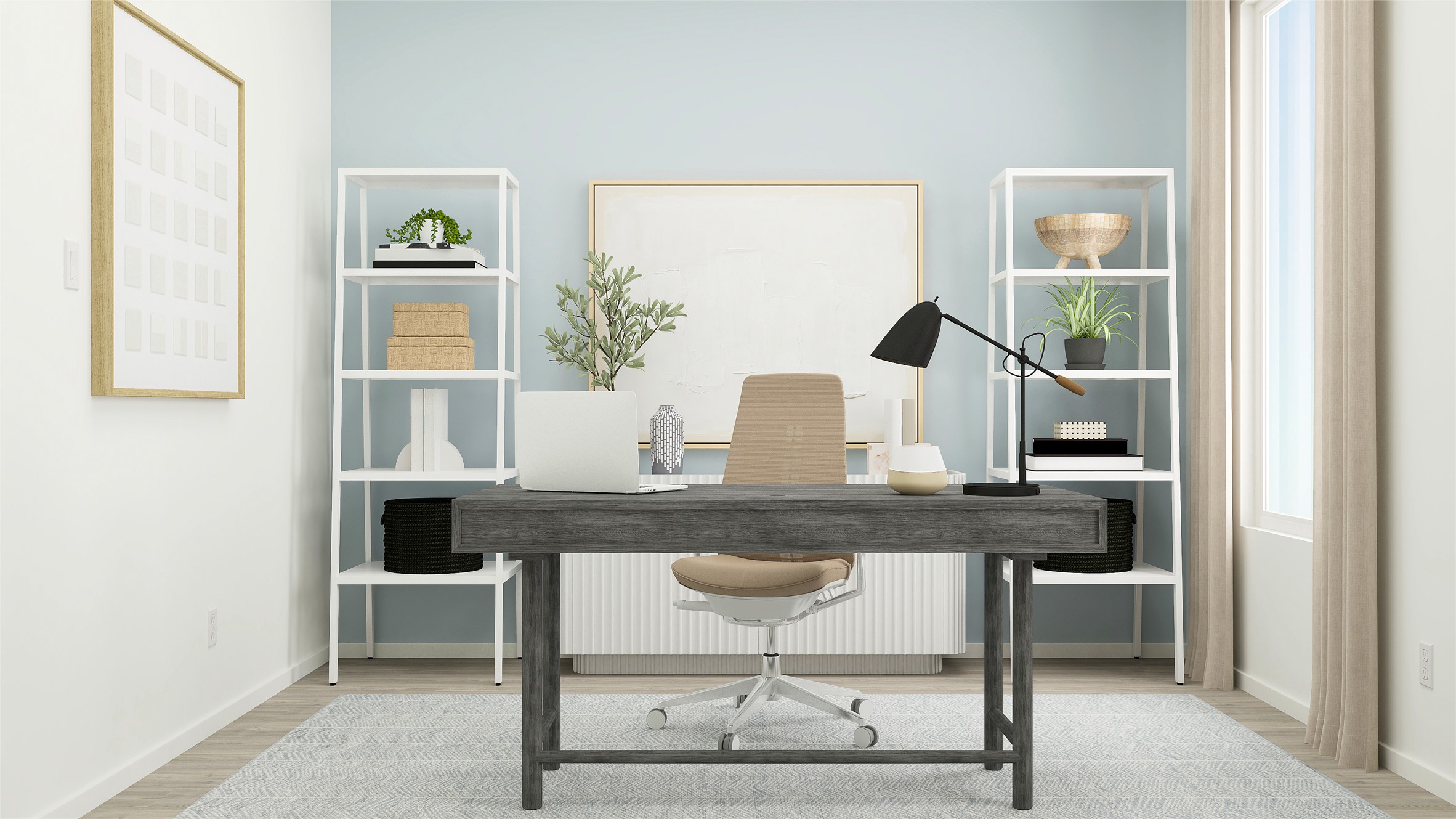 17911 Nashville Warbler Road Pflugerville, TX 78660 - Photo 21 of 22 a view of workspace with a table and chair