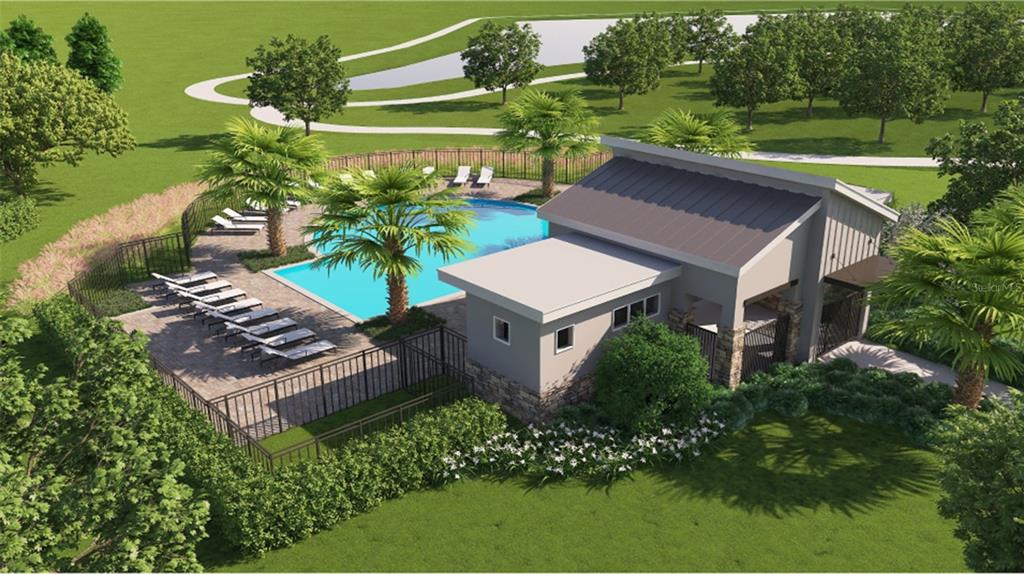 4754 Maple Cross Drive Kissimmee, FL 34746 - Photo 12 of 19 a view of a house with a yard and a garden