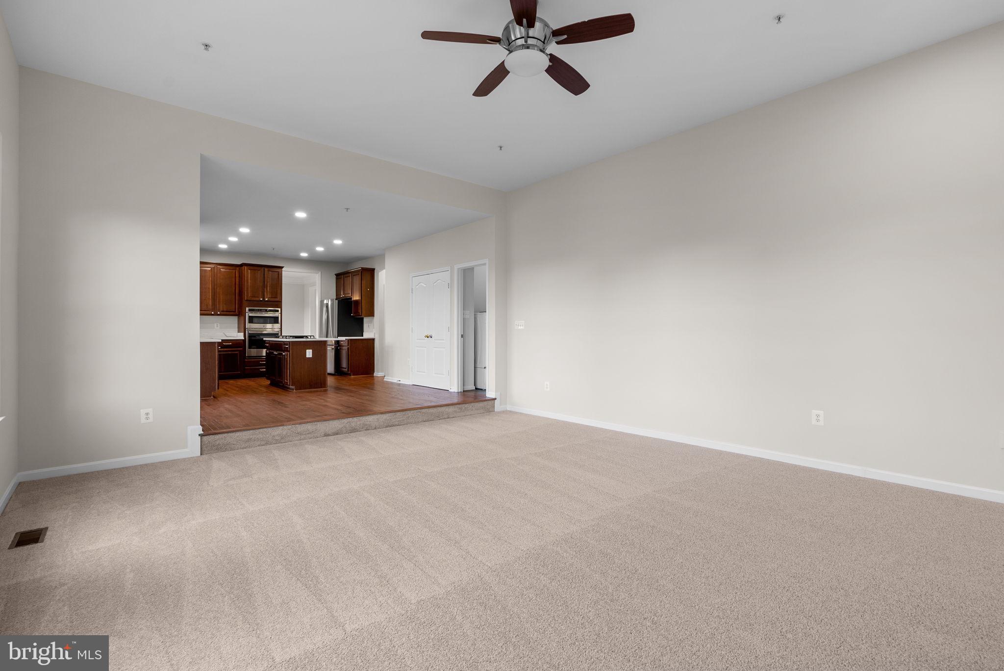 7604 Finglas Court Laurel, MD 20707 - Photo 18 of 48 a view of empty room with a ceiling fan