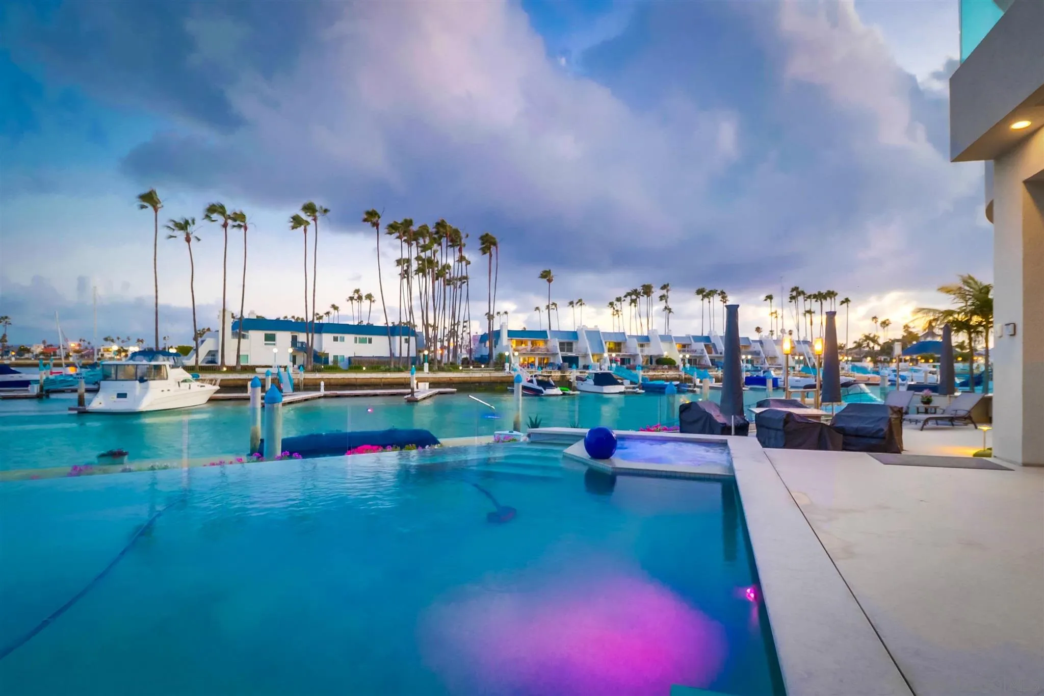 2 Green Turtle Road Coronado, CA 92118 - Photo 48 of 54 a view of swimming pool with outdoor seating