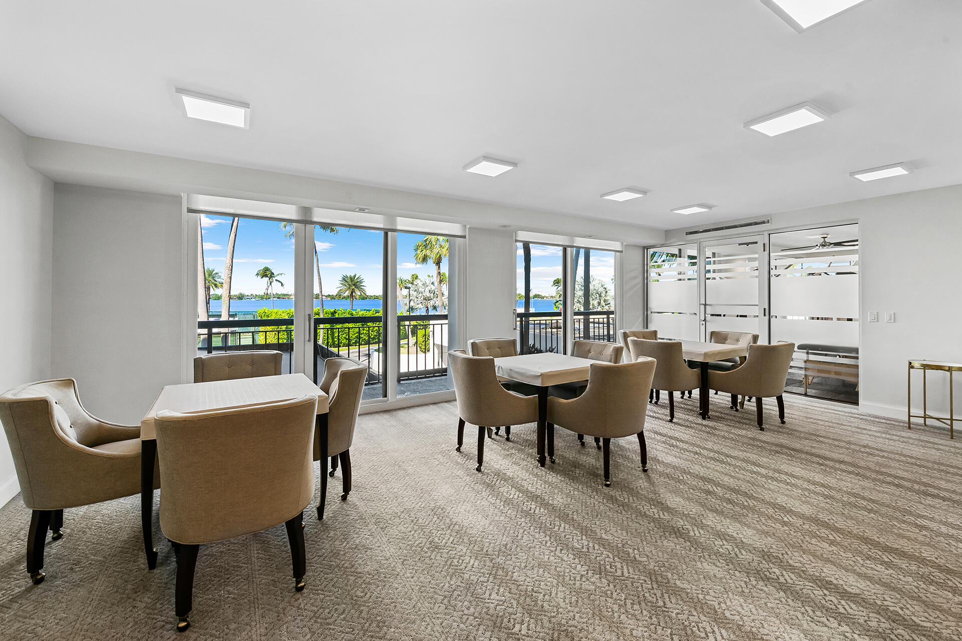 3140 South Ocean Boulevard, Unit 307S Palm Beach, FL 33480 - Photo 39 of 58 a view of a dining room with furniture window and outside view
