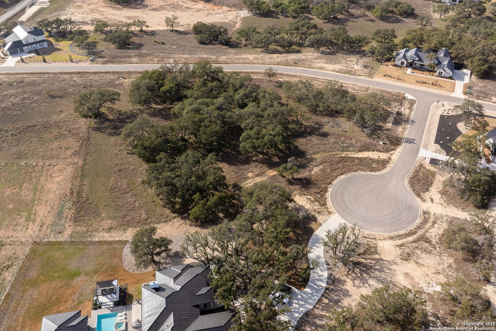 775 Green Gate View Bulverde, TX 78163 - Photo 26 of 48 a backyard of a house with a yard and lake view
