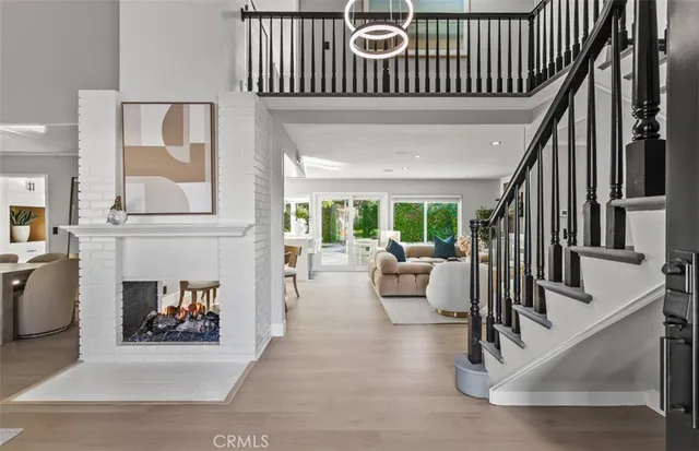 a view of entryway and hall