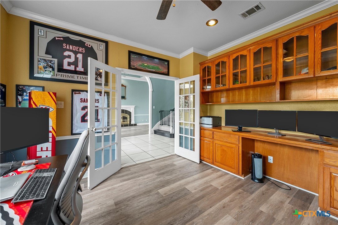 3891 Highway 53 Temple, TX 76501 - Photo 21 of 45 office with built in cabinets