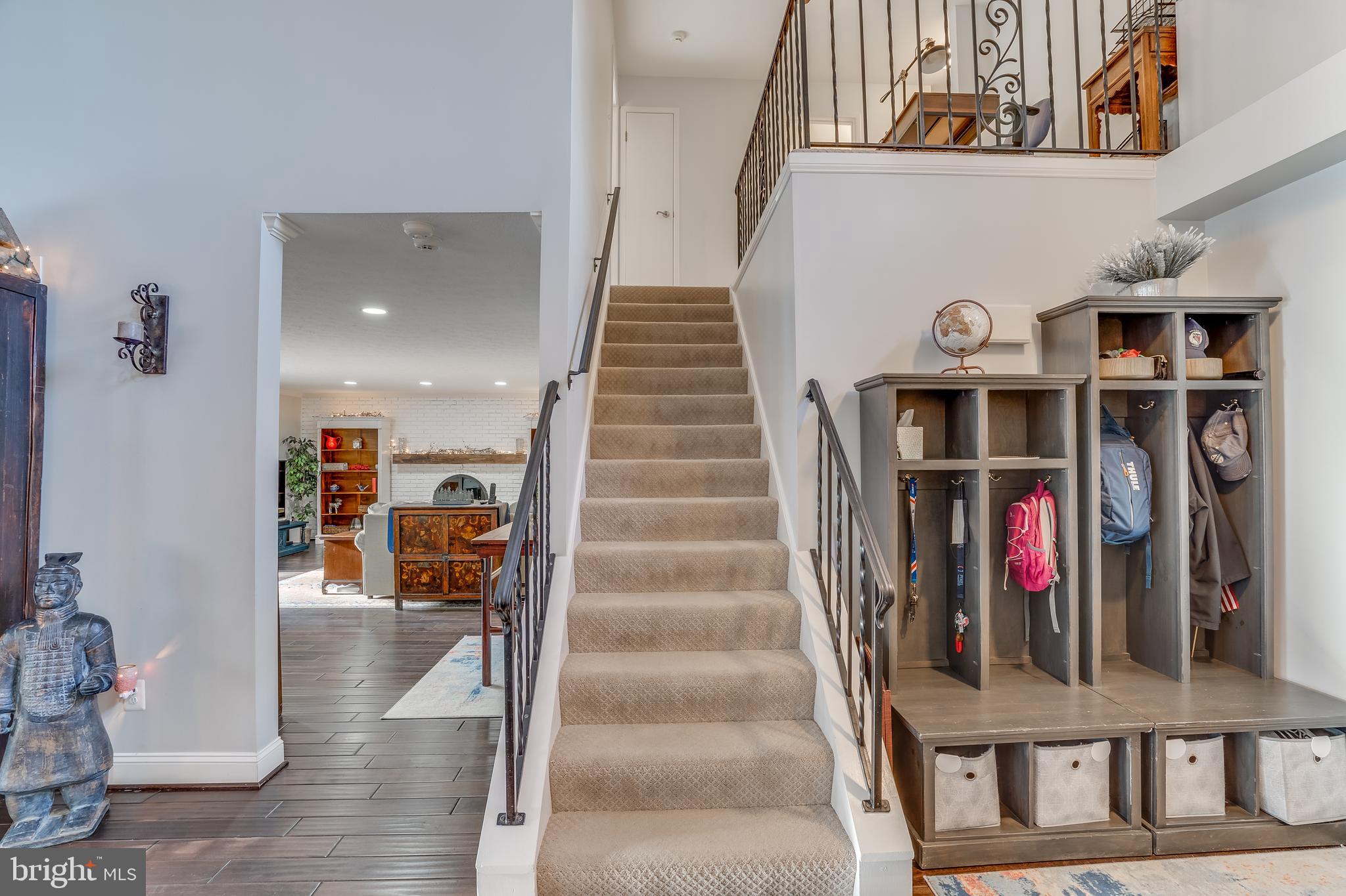 14316 Spriggs Road Woodbridge, VA 22193 - Photo 29 of 85 Main Level - Staircase to the Upper Level
