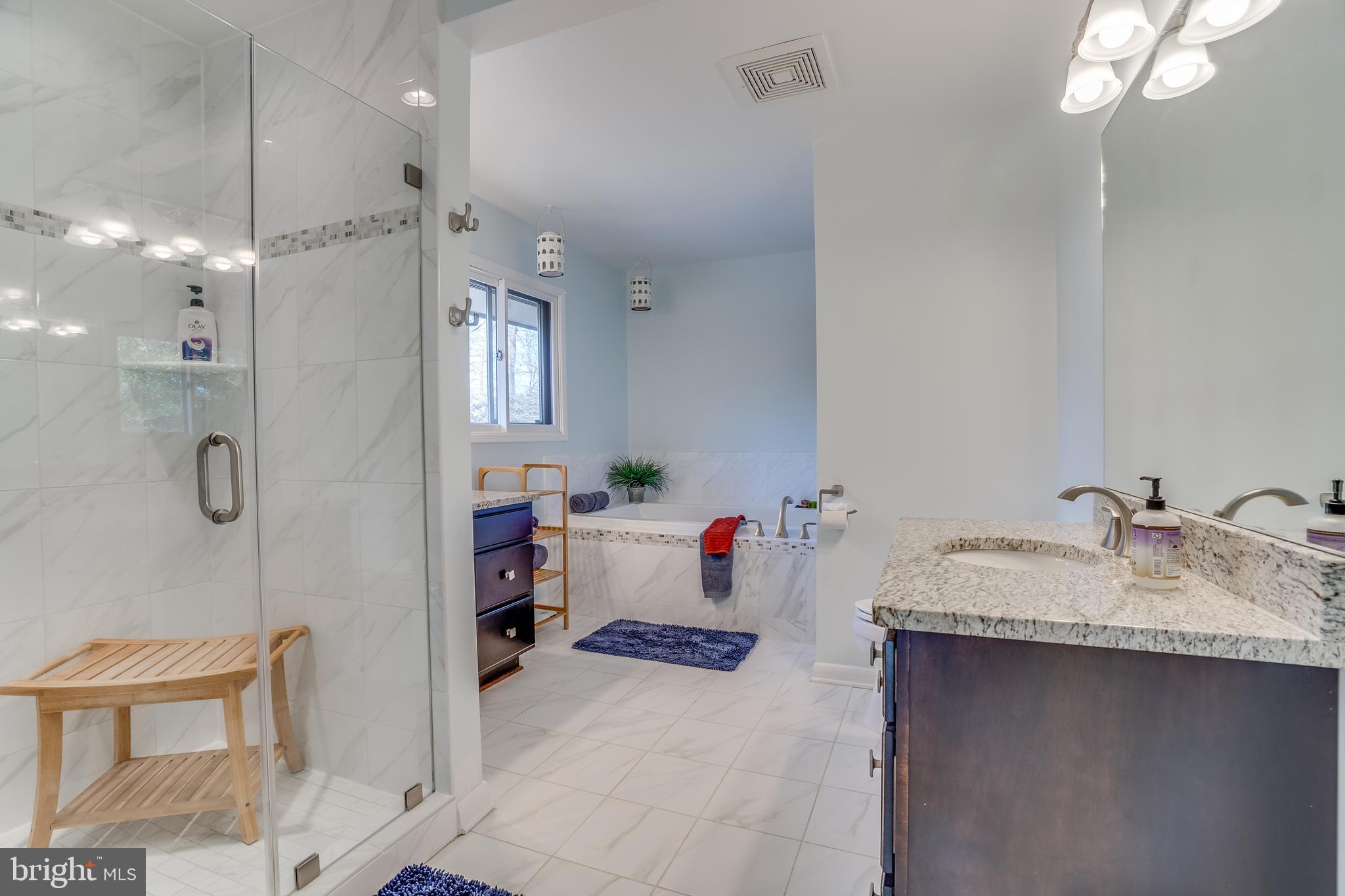 14316 Spriggs Road Woodbridge, VA 22193 - Photo 42 of 85 Upper Level - Primary Bathroom with dual sinks