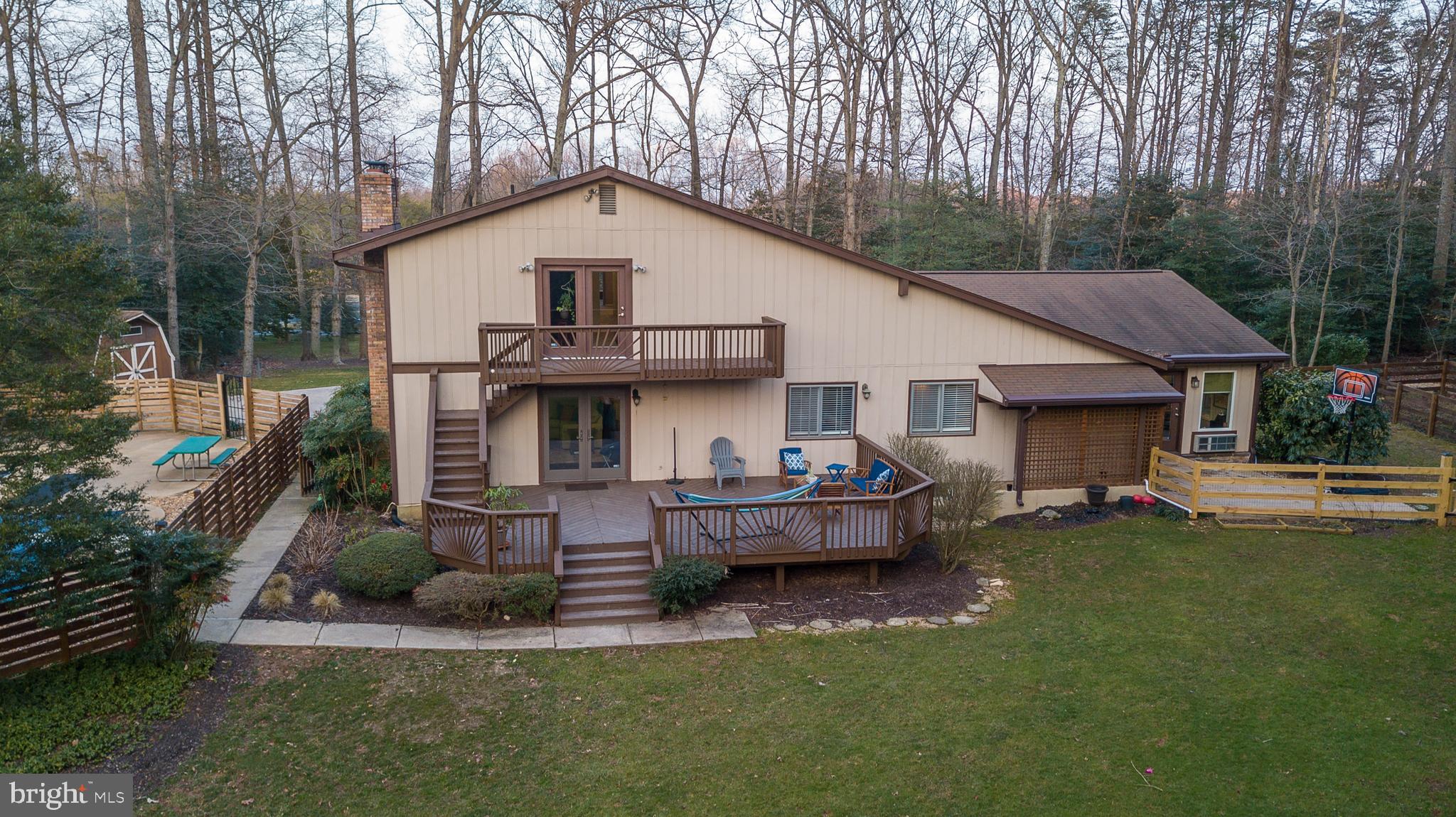 14316 Spriggs Road Woodbridge, VA 22193 - Photo 60 of 85 Exterior - View of the Balcony and Deck