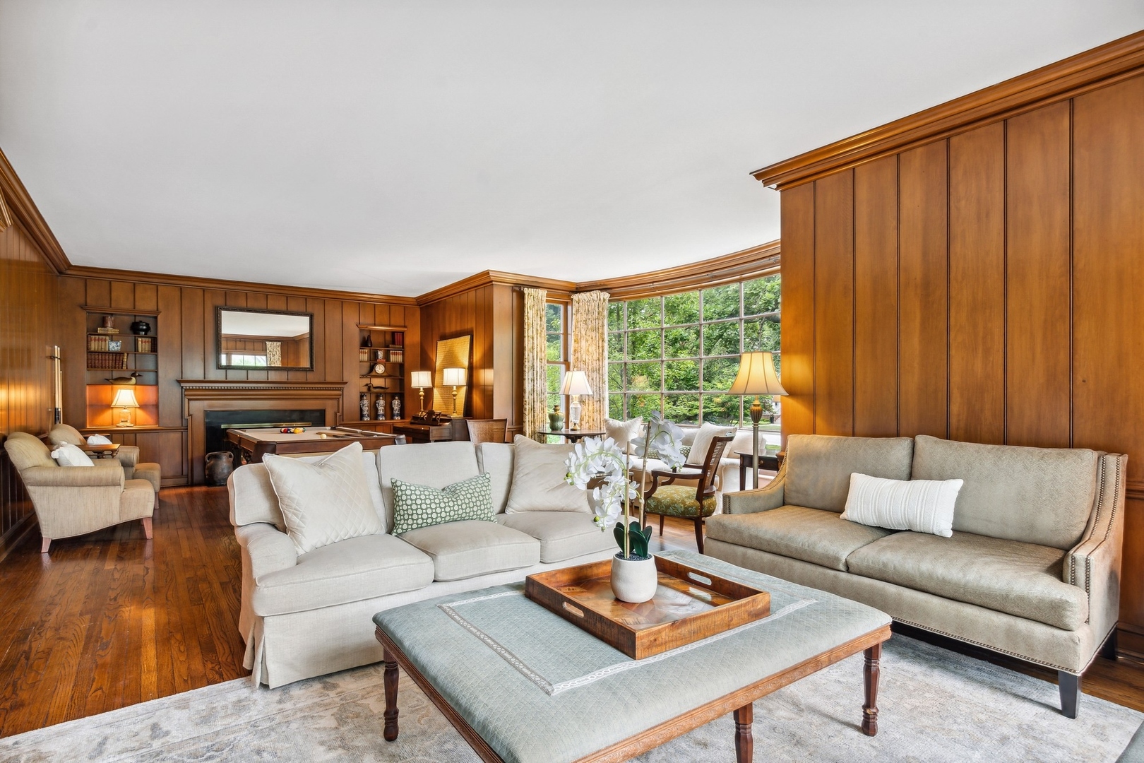 382 Ridge Avenue Winnetka, IL 60093 - Photo 9 of 43 a living room with furniture and a large window