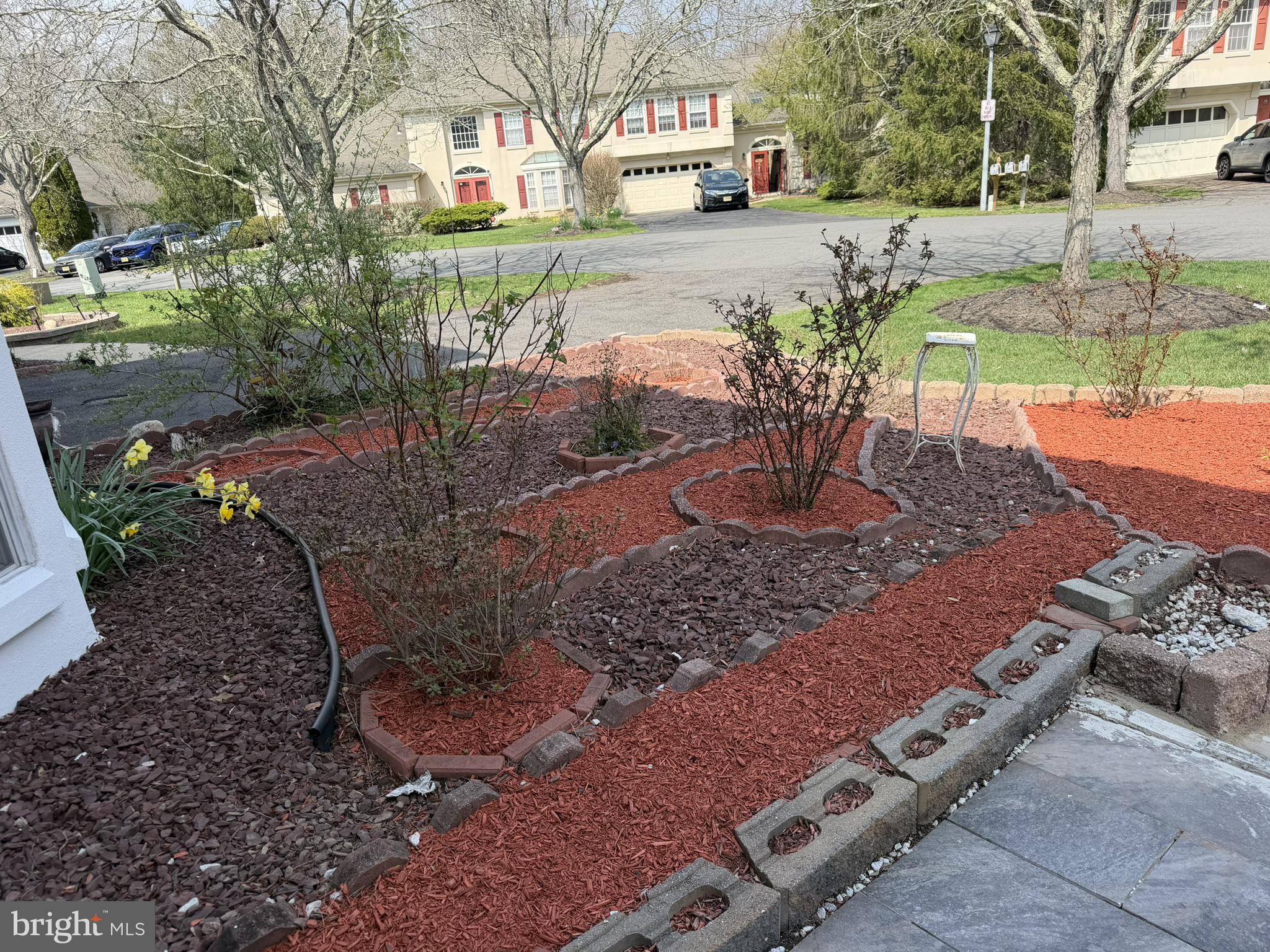 1 Wright Place Princeton Junction, NJ 08550 - Photo 14 of 27 Charming garden with vibrant pathways.
