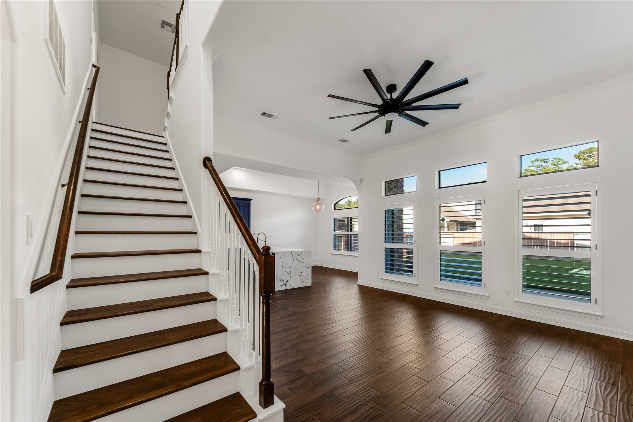 25142 Andris Lane Spring, TX 77386 - Photo 6 of 24 View from front entrance of living room ...