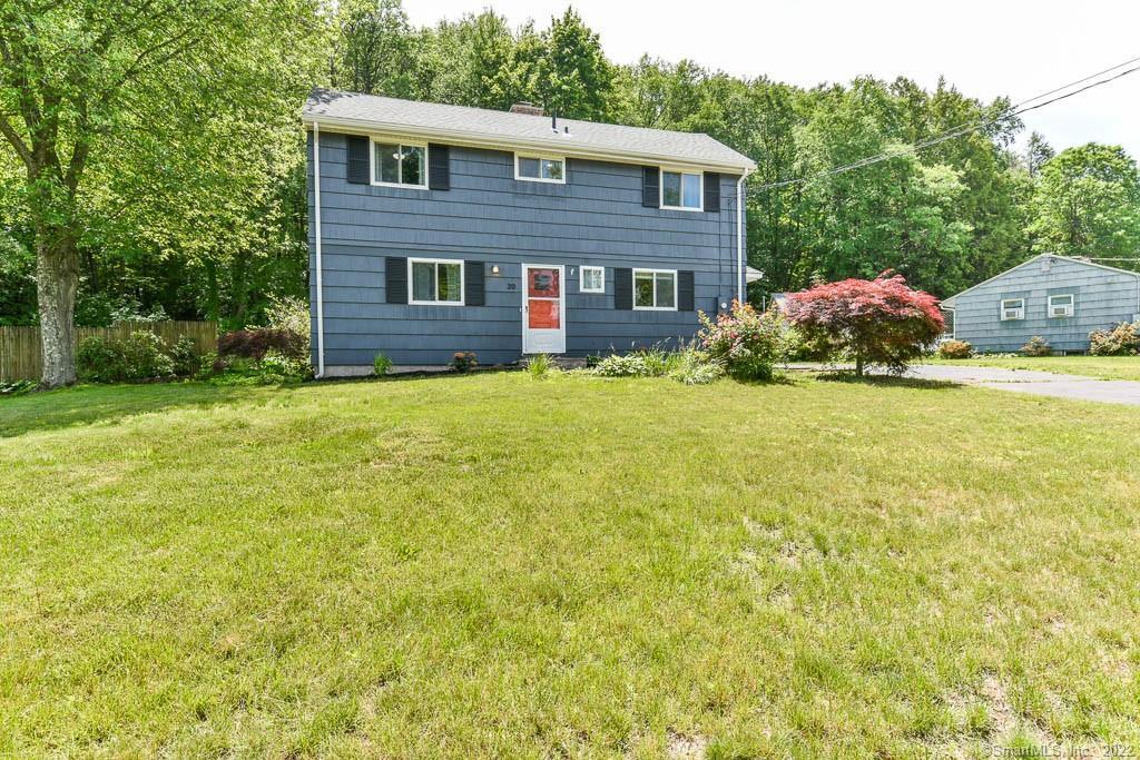 20 Hayes Road Simsbury, CT 06081 - Photo 1 of 1 a front view of a house with garden