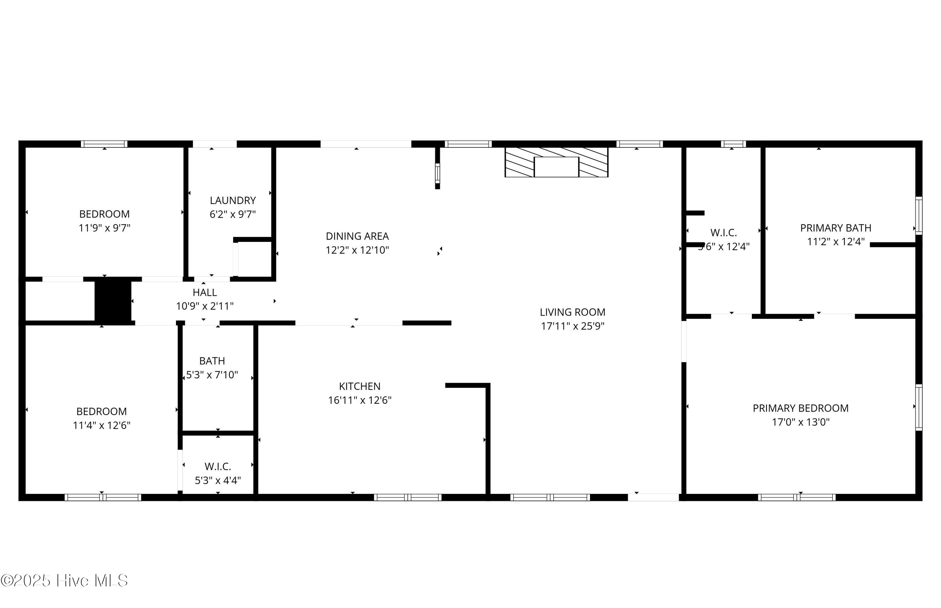 1500 Kader Merritt Road Rose Hill, NC 28458 - Photo 43 of 43 Floorplan