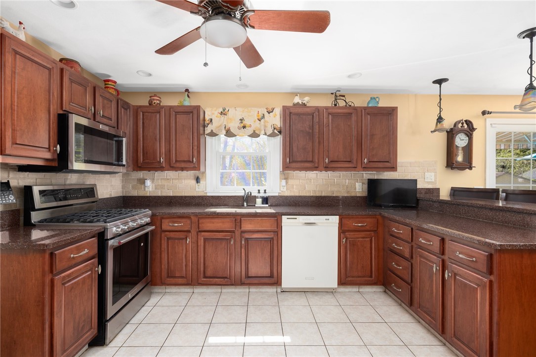 28 Whispering Pines Drive Cranston, RI 02921 - Photo 12 of 46 Cherry Kitchen