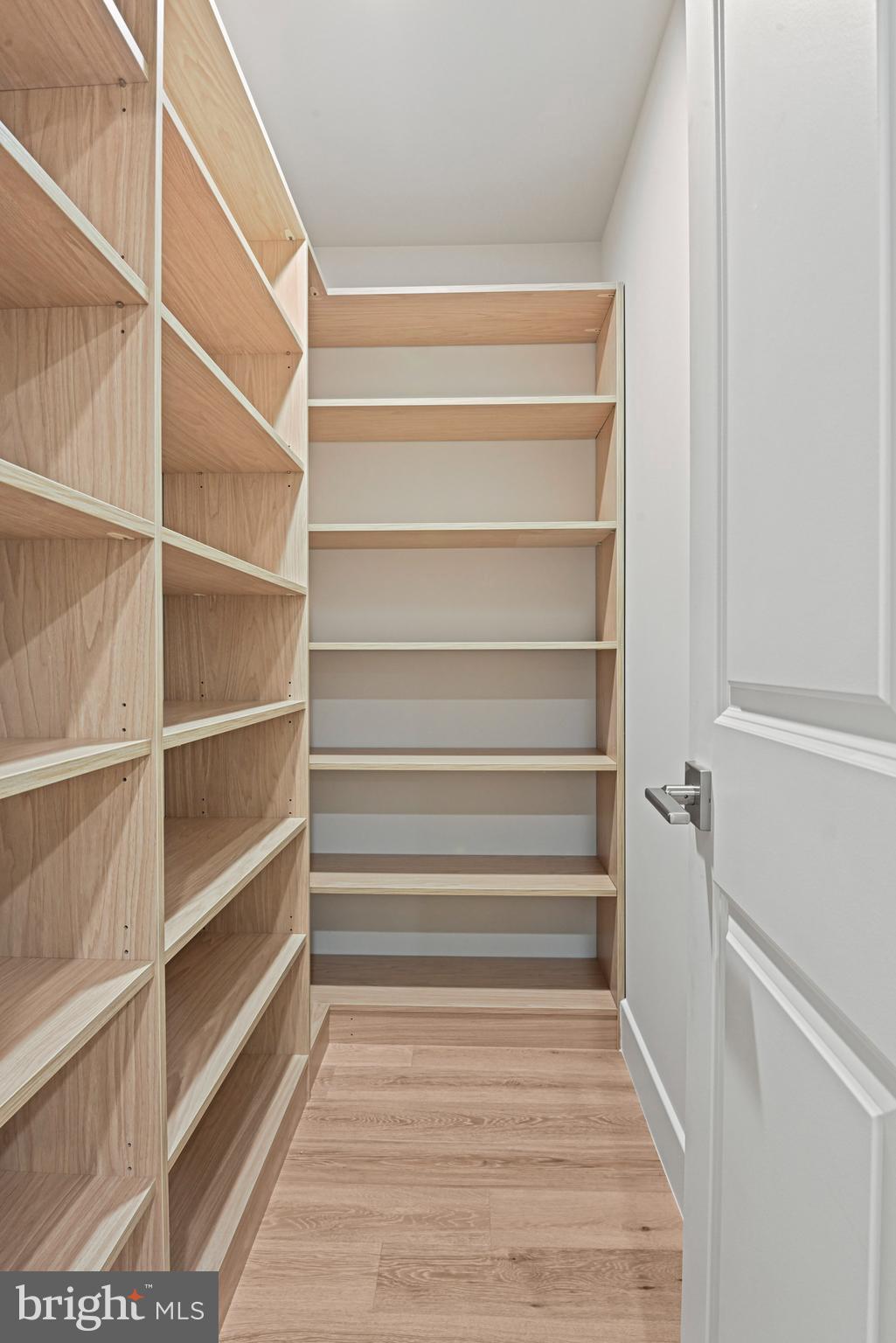 10900 Hunter Station Road Vienna, VA 22181 - Photo 36 of 110 a view of walk in closet with empty racks