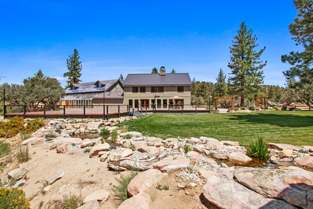a view of a porch with furniture