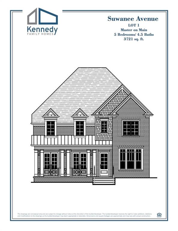 212 Suwanee Avenue Northeast Suwanee, GA 30024 - Photo 2 of 14 a front view of a house with windows