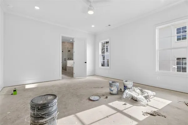 a view of a small space