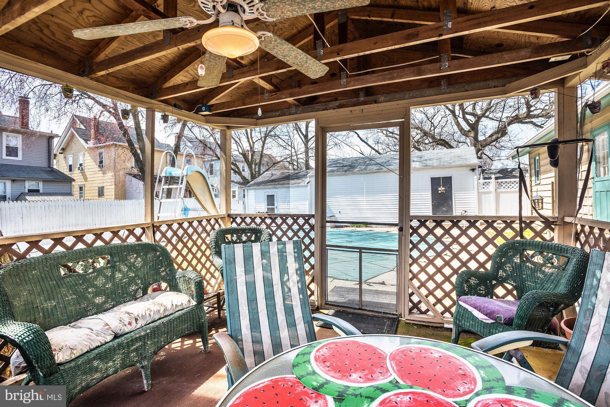 630 Kossuth Street Riverside, NJ 08075 - Photo 27 of 27 Sitting area with ceiling fan