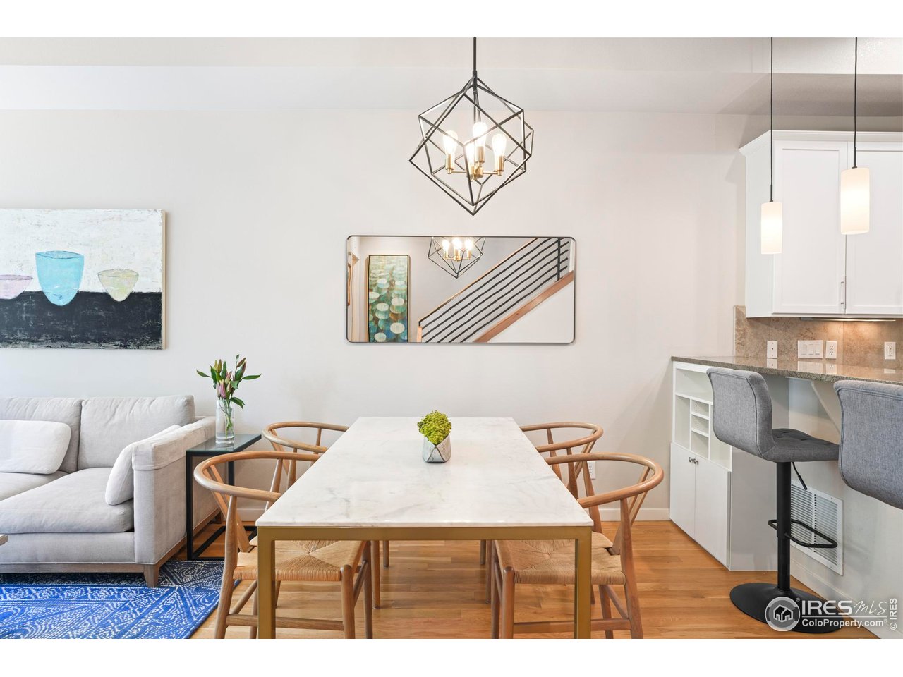 4190 Longview Lane Boulder, CO 80301 - Photo 7 of 29 a view of kitchen with furniture and wooden floor