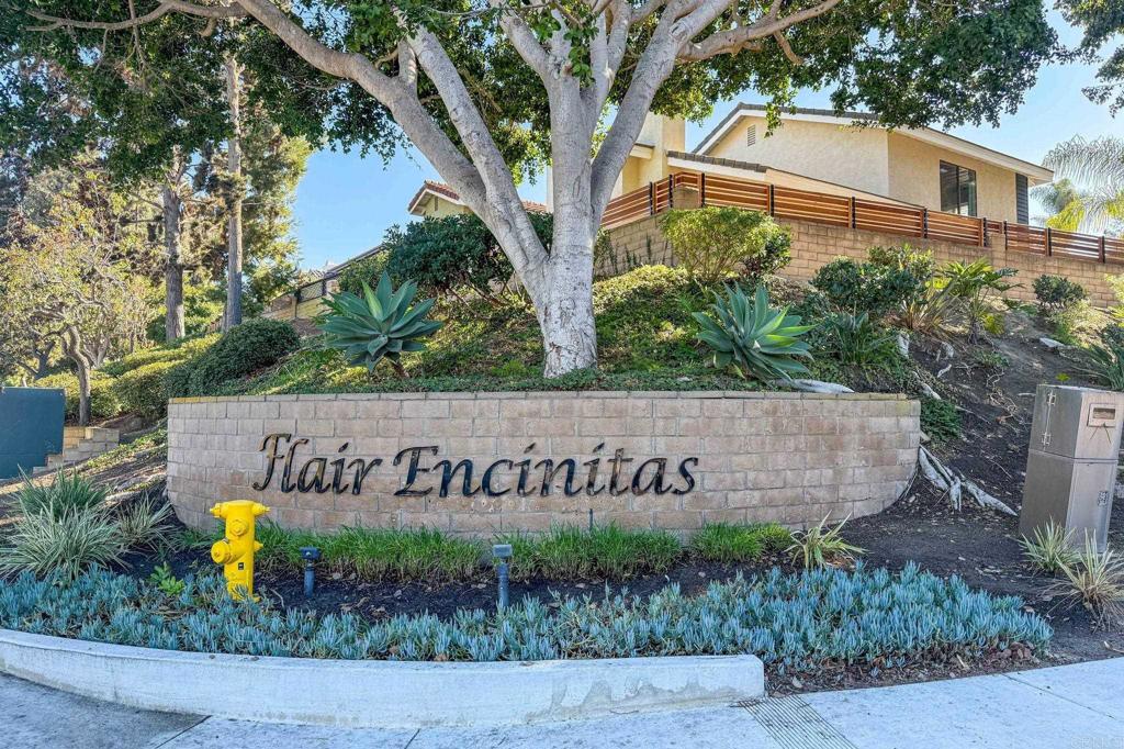 1521 Flair Encinitas Drive Encinitas, CA 92024 - Photo 42 of 45 a sign on the side of a building