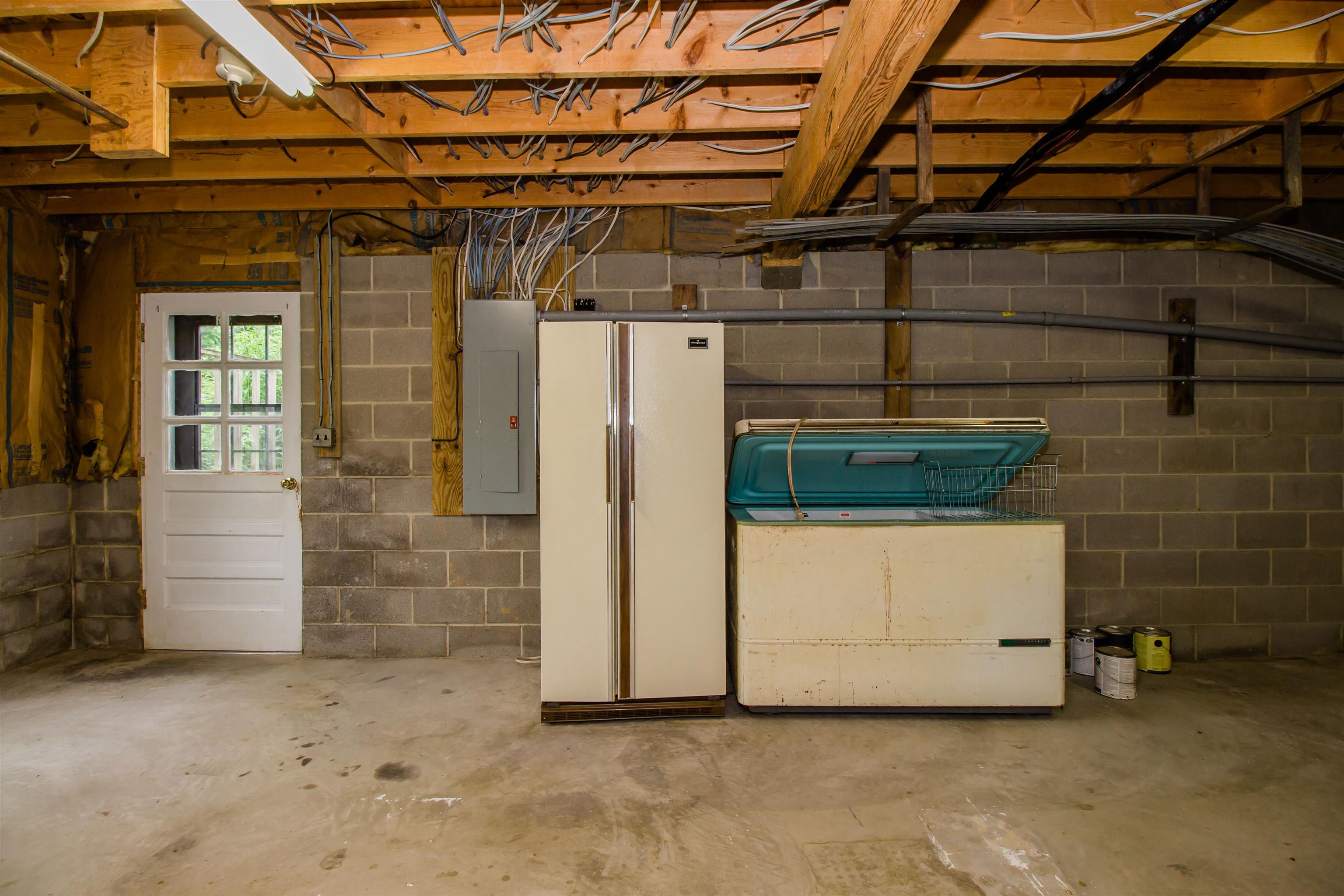 7377 Apple Ridge Drive Timberville, VA 22853 - Photo 20 of 45 a view of a room with wooden walls
