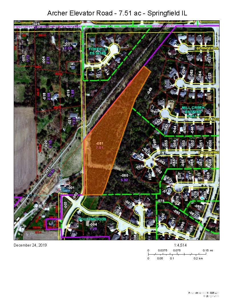 7.51-acres Archer Elevator Road Springfield, IL 62711 - Photo 1 of 2