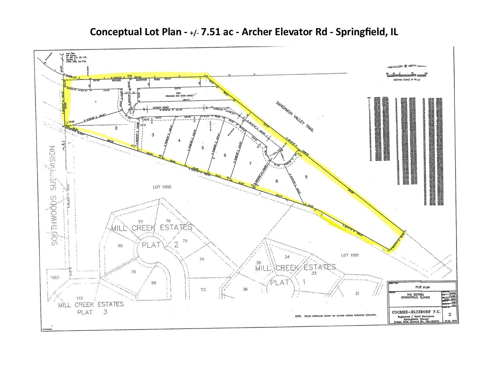7.51-acres Archer Elevator Road Springfield, IL 62711 - Photo 2 of 2