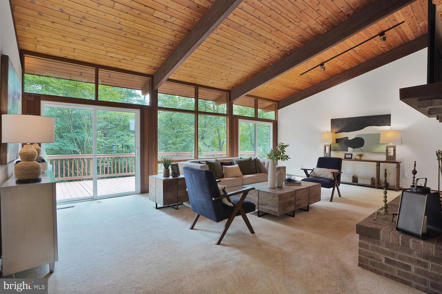 1017 Towlston Road McLean, VA 22102 - Photo 11 of 56 New Sliding Glass Doors in Living Room