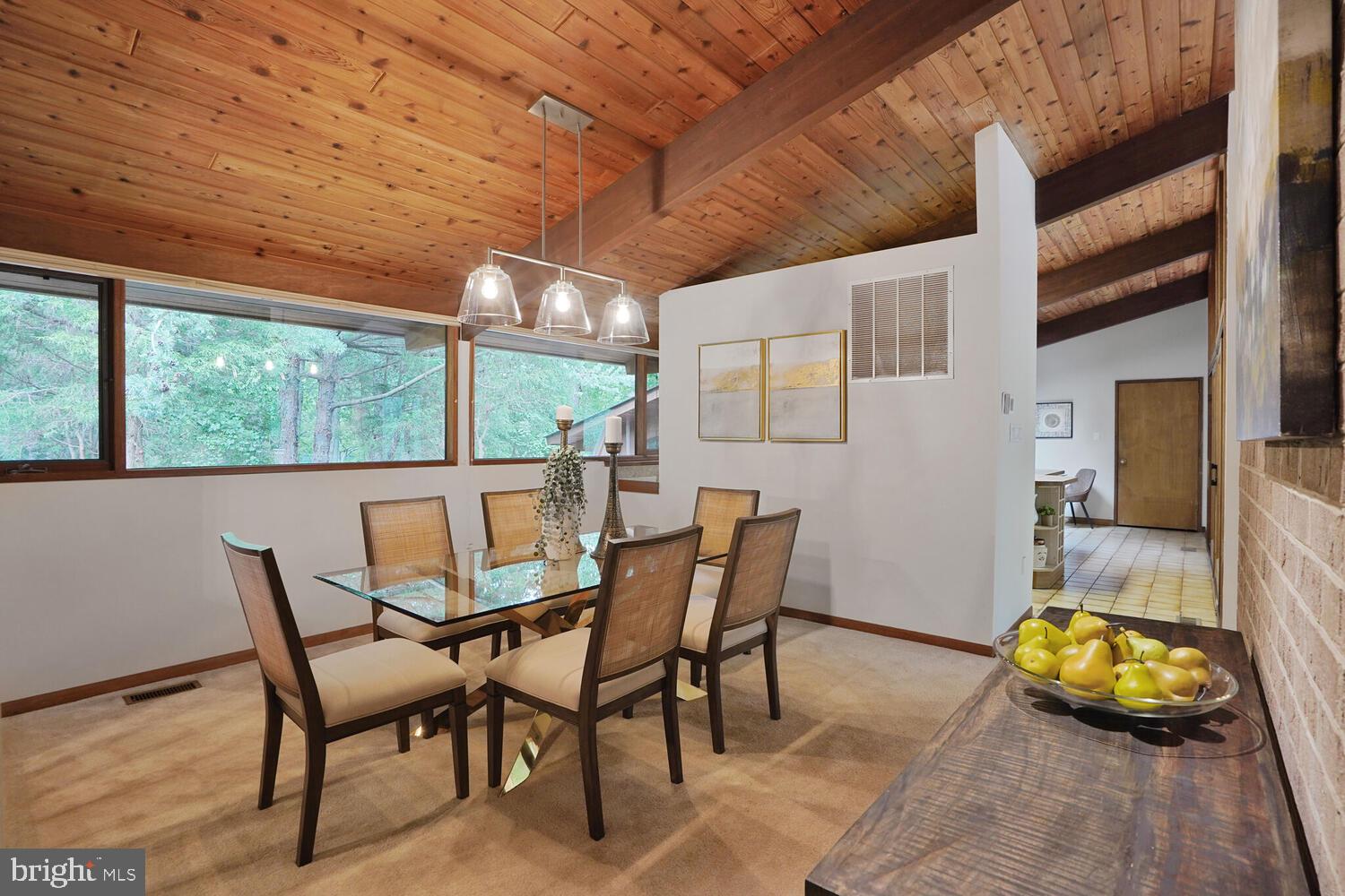 1017 Towlston Road McLean, VA 22102 - Photo 14 of 56 Dining Room with Vaulted Ceiling