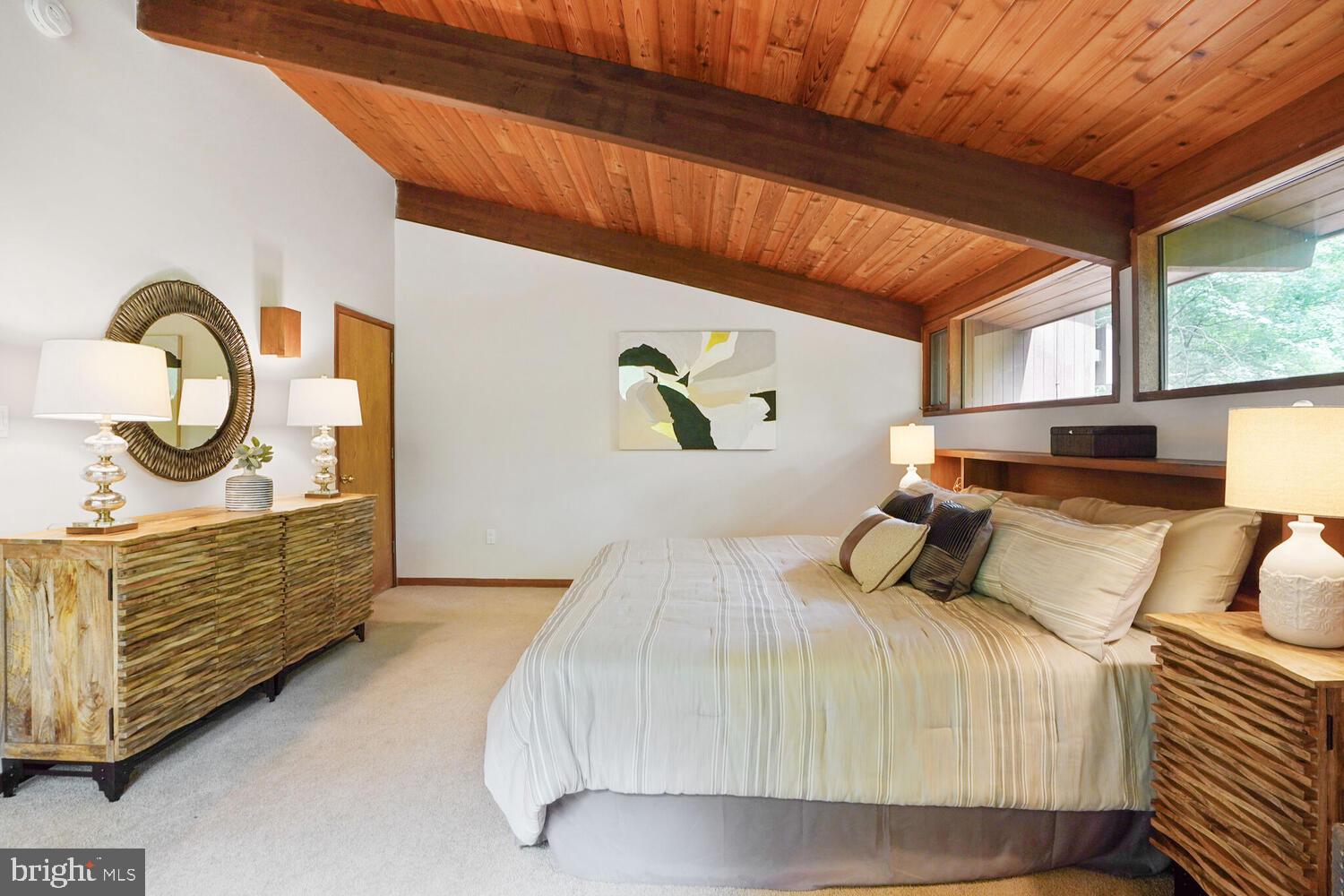 1017 Towlston Road McLean, VA 22102 - Photo 31 of 56 Beautiful Wood Ceilings in Primary Bedroom