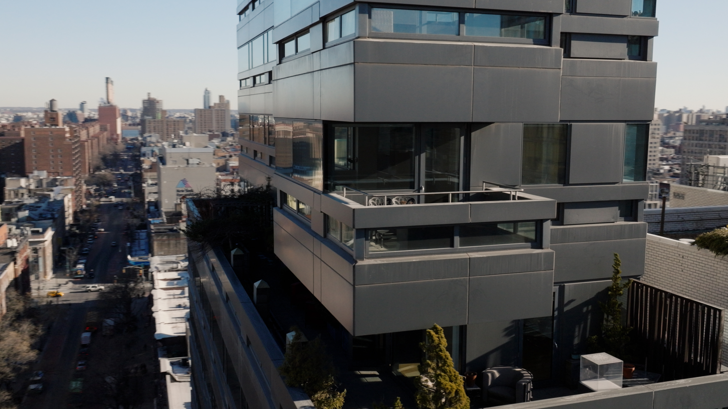 123 3rd Avenue, Unit 15A Manhattan, NY 10003 - Photo 27 of 27 a view of a patio with table and chairs a barbeque