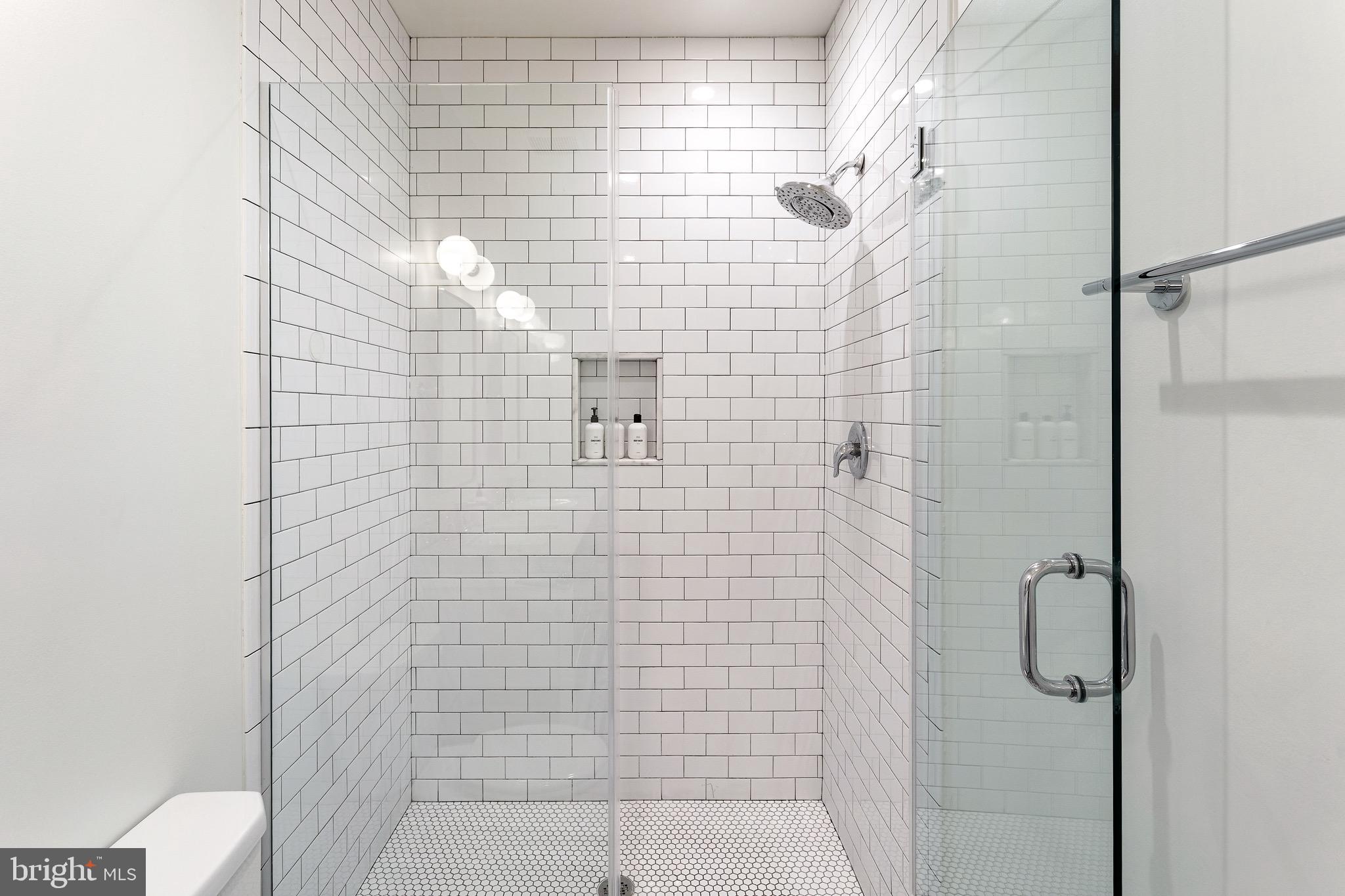 2465 18th Street Northwest, Unit 2 Washington, DC 20009 - Photo 14 of 18 a bathroom with a shower